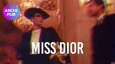 chanson publicité miss dior|miss dior fragrance youtube.